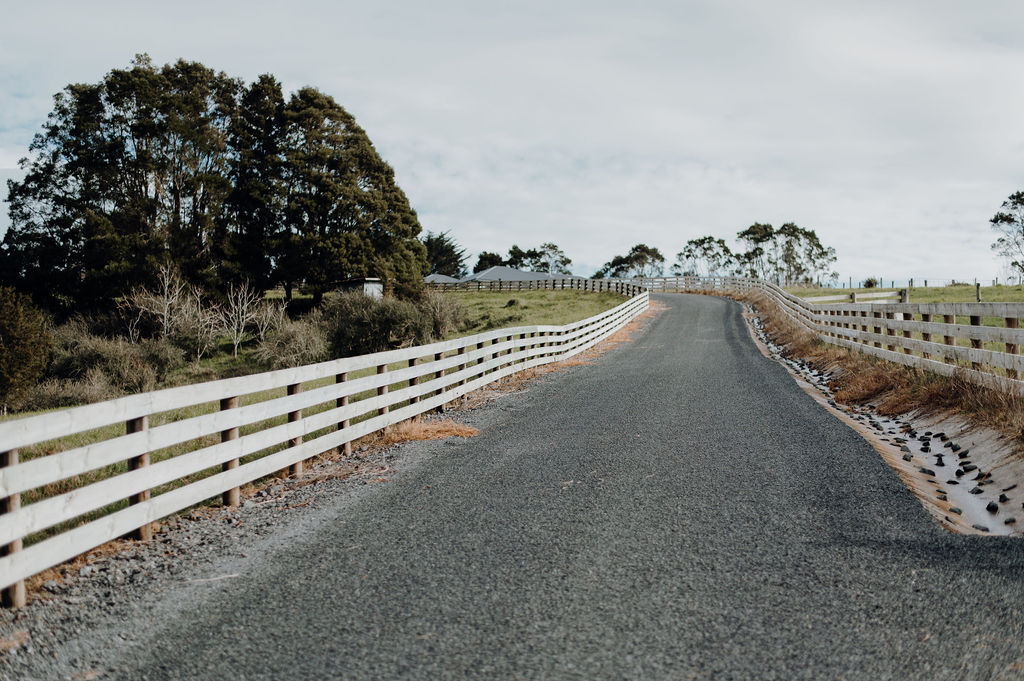 Post and rail fence