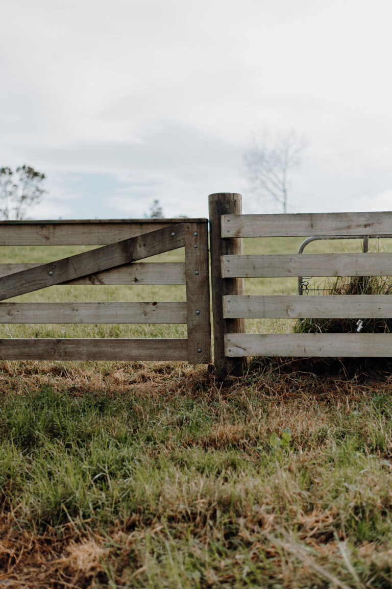 Post and rail fence