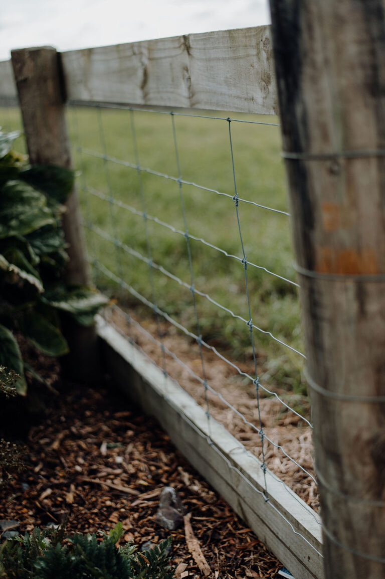 Post and rail fence